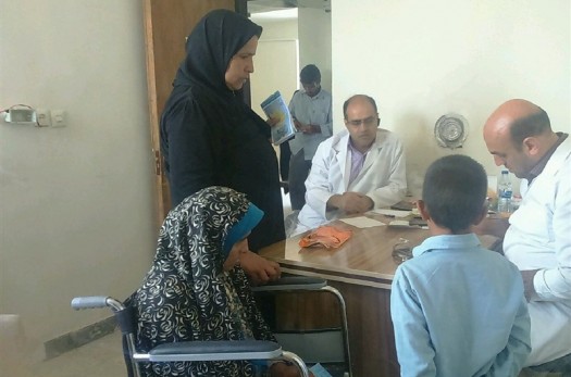 ویزیت و داروی رایگان ارمغان حضور پزشکان در روستای ماژان خوسف
