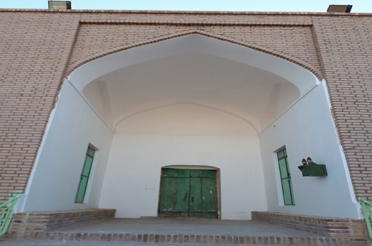 پایان مرمت ایوان مسجد جامع خوسف