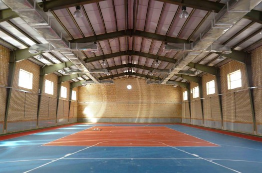 تکمیل سالن ورزشی روستای بورنگ شهرستان درمیان ۵۰ میلیون تومان اعتبار نیاز دارد
