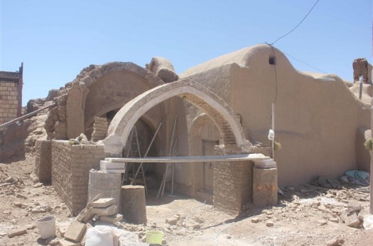 خانه تاریخی کلانتر بسطاق در شهرستان سرایان مرمت شد