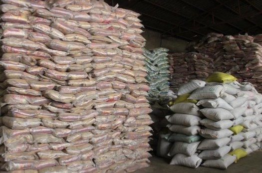 کشف ۸۶ تن برنج احتکار شده در عملیات مشترک بسیج و ناجا