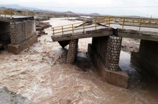 آسیب به 10 پل بر اثر سیل در خراسان جنوبی