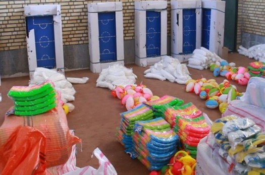 توزیع ۴۰۰ بسته ورزشی در روستاهای محروم خراسان‌جنوبی