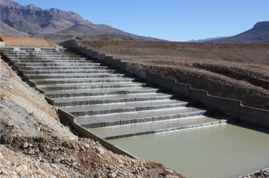 پایان عملیات اجرایی ۱۰ سازه آبخیزداری در شهرستان سرایان