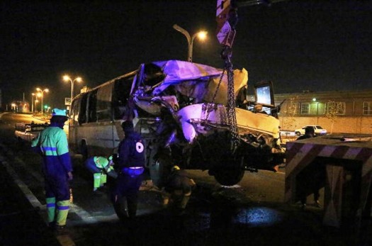 تصادف در جاده طبس - یزد یک کشته و 6 مصدوم داشت