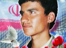 آسمانی شدن مادر شهید علی انصاری در آیسک