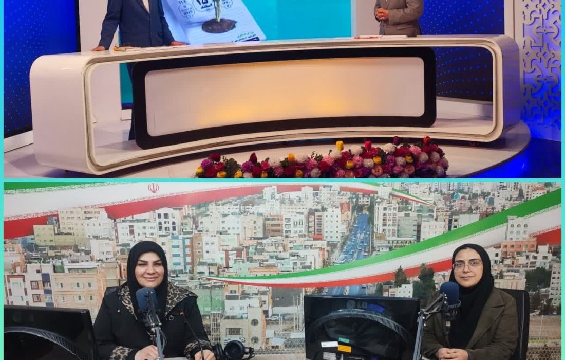 همراهی صدا و سیمای خراسان جنوبی با طبیعت در روز درختکاری