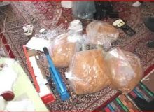 پلمب کارگاه تولید زعفران تقلبی