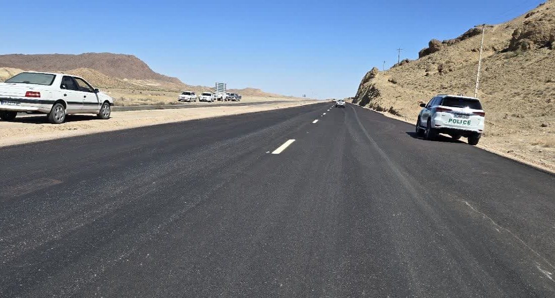 بهره برداری از باند دوم محور قاین _ ابراهیم آباد _ کالشور به طول ۸ کیلومتر
