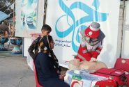 آموزش کمک های اولیه به ۲۸۶ مسافر در پست نوروزی هلال احمر نهبندان