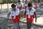 آموزش مجازی به ۳۵۰۰ نفر در پست نوروزی هلال احمر سربیشه