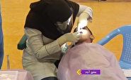 ارائه بیش از ۶۰۰ خدمت دندانپزشکی رایگان توسط جهادگران در عشق آباد