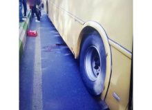 یک فوتی بر اثر برخورد اتوبوس با عابر پیاده در بیرجند