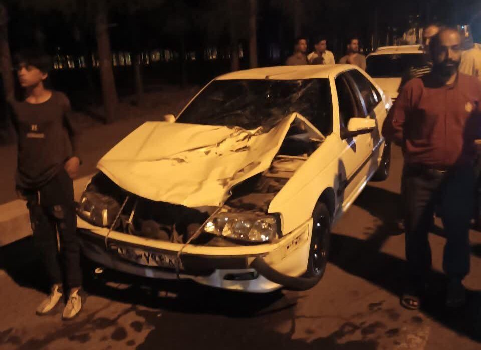 فوت عابر پیاده در بیرجند